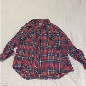 Flannel top